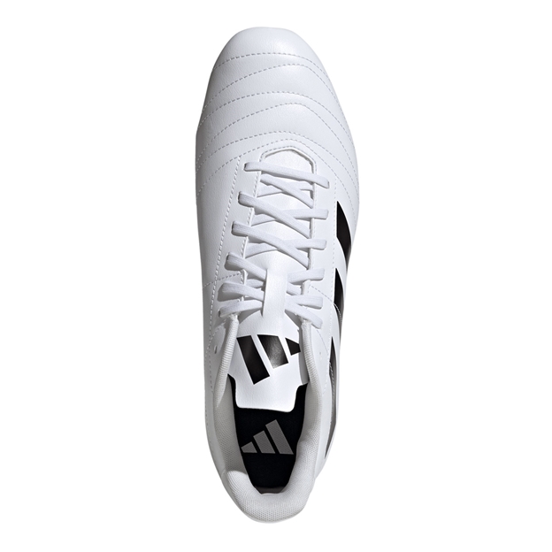 adidas Adults Kakari Soft Ground Rugby Boots White - Top