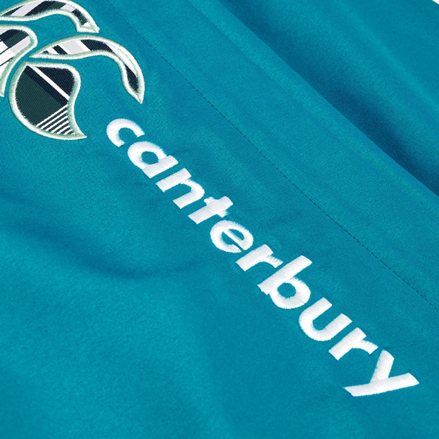 Canterbury Womens Uglies Stadium Training Pants Storm Blue - CCC Logo Close-up