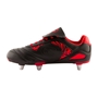 optimum razor kids rugby boots red instep 