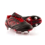 Optimum Kids Razor Rugby Soft Ground Rugby Boots - Black & Red 