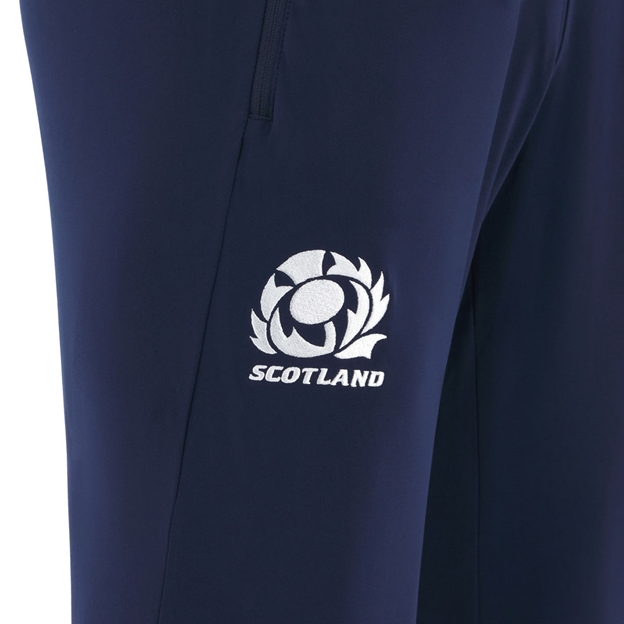Scotland Junior Training Fitted Track Pants 25/26 Navy - SRU Thistle