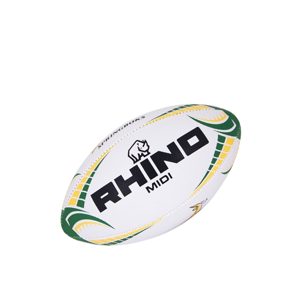 South Africa Supporters Ball White/Green/Gold Midi - Back