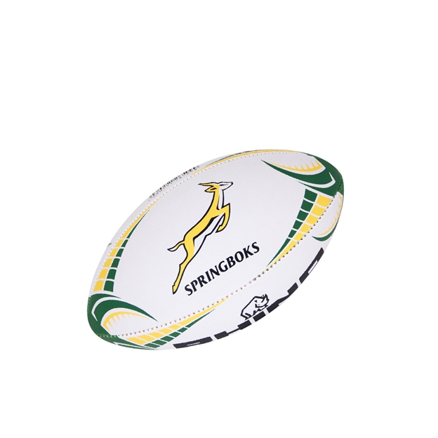 South Africa Supporters Ball White/Green/Gold Midi - Front
