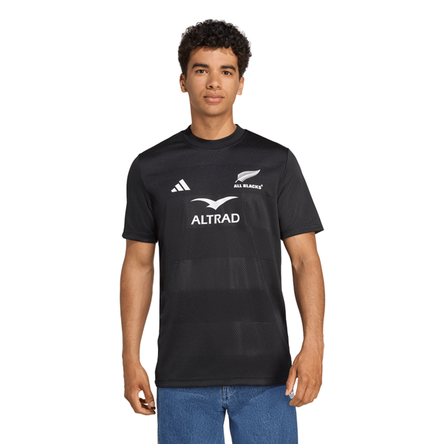 All Blacks Supporters Tee 25/26 Black - Model Front