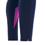 Scotland Mens Training Fitted Track Pants 25/26 Navy - Leg Zipper 