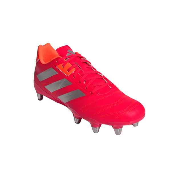 adidas Adults Kakari Elite Soft Ground Rugby Boots - Lucid Red