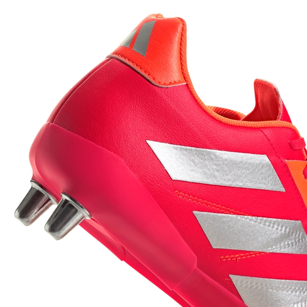 adidas Adults Kakari Elite Soft Ground Rugby Boots - Lucid Red