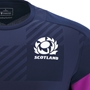 Scotland Mens Training Shirt 25/26 Navy - Scotland Rugby Thistle 