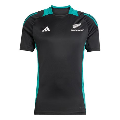 All Blacks Mens Performance Tee 25/26 Black - Front All Blacks Mens Performance Tee 25/26 Black - Front