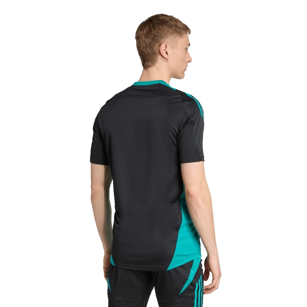 All Blacks Mens Performance Tee 25/26 Black - Model Back