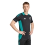 All Blacks Mens Performance Tee 25/26 Black - Model Walking 