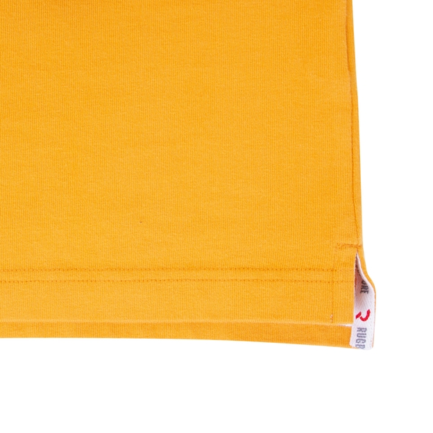 Rugby 1823 Mens Rugby Shirt Long Sleeve Gold - Hem Close-up