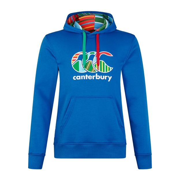 Canterbury Mens Uglies Hoodie Olympian Blue - Front
