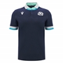 Scotland Mens Home Cotton Rugby Shirt - Short Sleeve - 24/25 