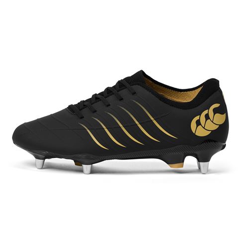 Canterbury Adults Phoenix 2.0 Pro Soft Ground Rugby Boots Black - Outstep Canterbury Adults Phoenix 2.0 Pro Soft Ground Rugby Boots Black - Outstep
