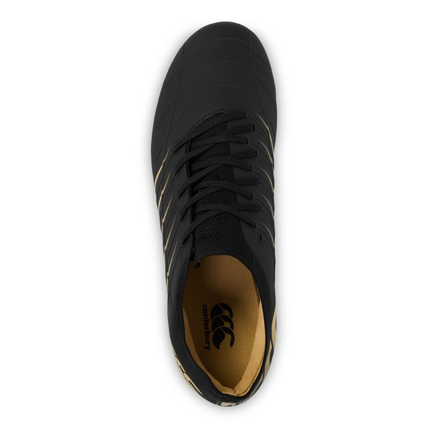 Canterbury Adults Phoenix 2.0 Pro Soft Ground Rugby Boots Black - Top