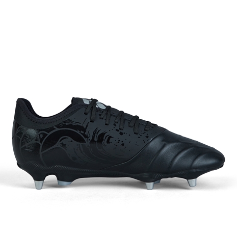 Canterbury Adults Phoenix Genesis Pro Soft Ground Rugby Boots - Black