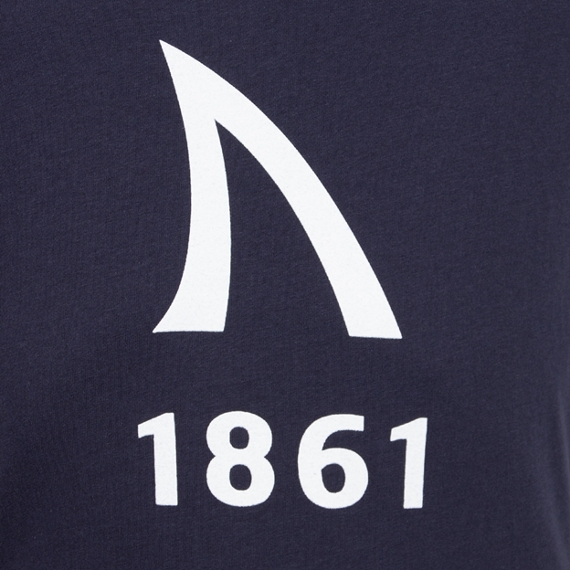 Sale Sharks Adults Travel Cotton T-Shirt 25/26 Navy - Close-up