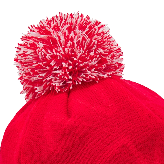 Wales Adults Pom Pom Beanie - Red 2025 - Pom Pom