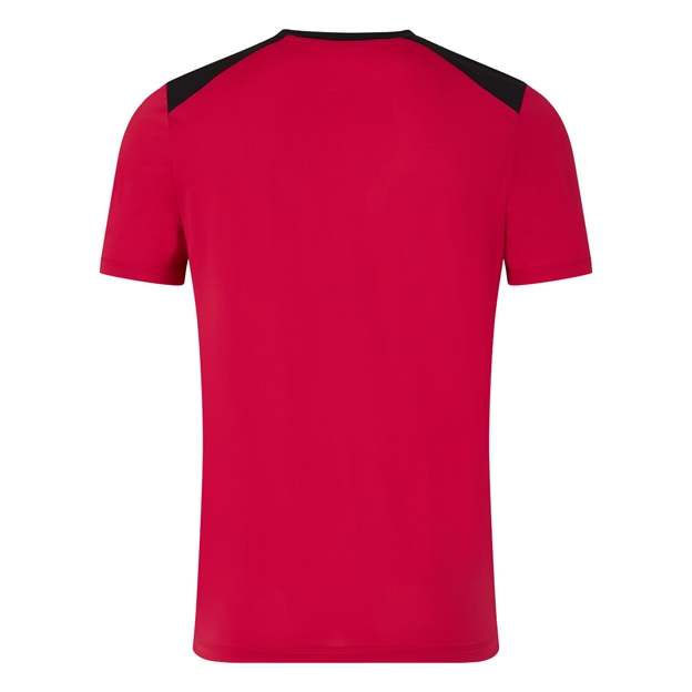 England Mens Performance T-Shirt 26/27 Persian Red - Back
