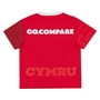 Wales Babies Home Rugby Kit 25/26 Red - Back 