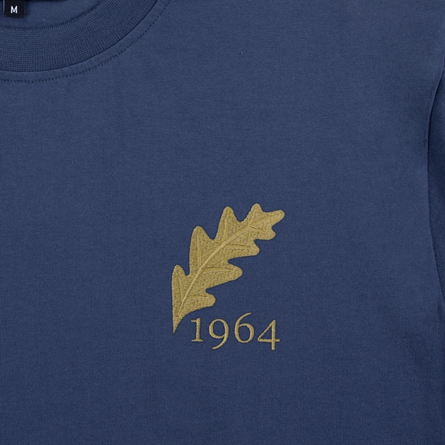 Romania 1964 Pure Cotton T-Shirt - Petrol Blue