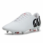 Canterbury Adults Speed Raze Soft Ground Rugby Boots - White 