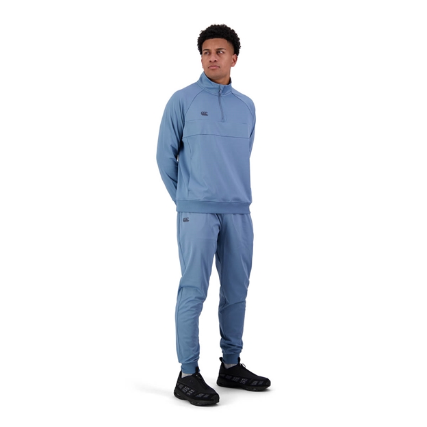 Canterbury Tempo Quarter Zip Sweat - Provincial Blue