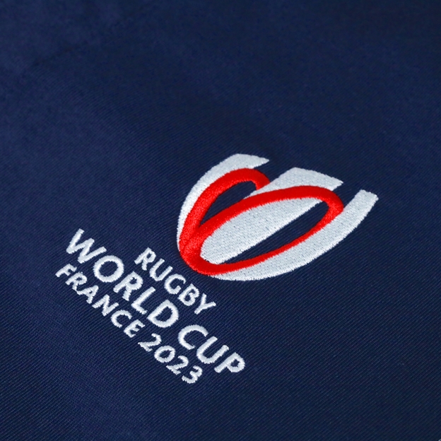 England X Rugby World Cup 2023 Mens Rugby Shirt Long Sleeve - RWC Logo Embroidery