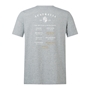 Limited Edition British and Irish Lions Mens Monument T-Shirt Grey - Back 