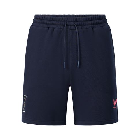 Harlequins Mens Off Pitch Shorts 26/27 Navy - Front View