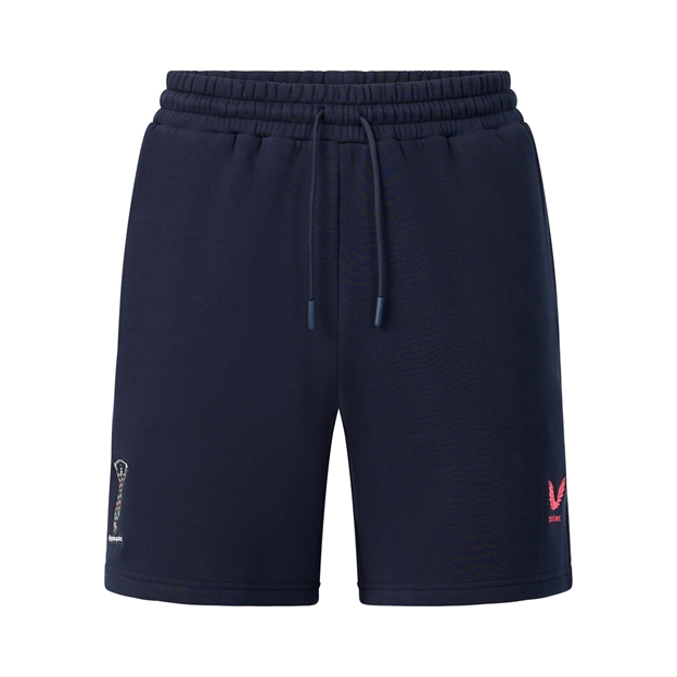 Harlequins Mens Off Pitch Shorts 26/27 Navy - Front View