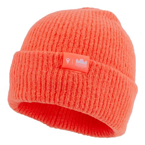 Edinburgh Beanie 25/26 Coral - Front Edinburgh Beanie 25/26 Coral - Front