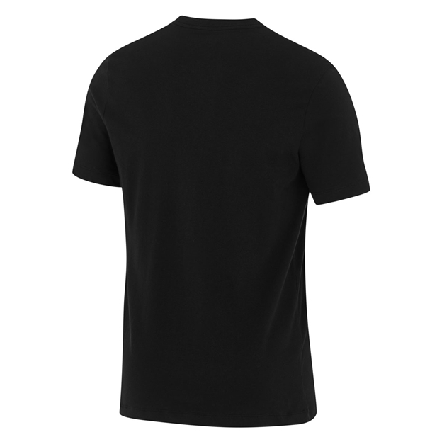 Stade Toulousain Mens Graphic T-Shirt 25/26 Black - Back