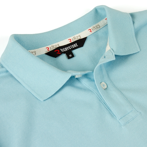 Scotland 1990 Heritage Pure Cotton Polo - Sky Blue