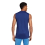 France adidas Mens Singlet - Dark Blue 2024 - Model Back 