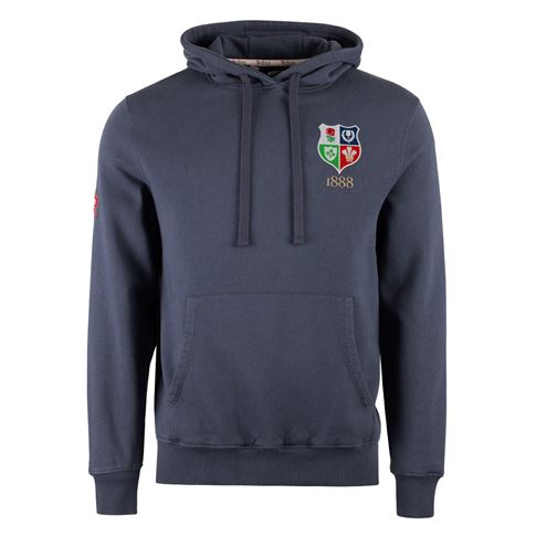 R1823 Lions1888 Hoodie Petrol - Front R1823 Lions1888 Hoodie Petrol - Front