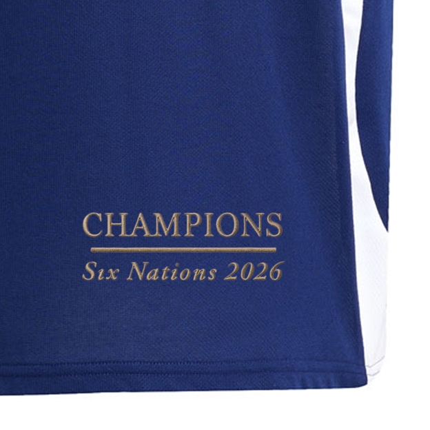 France Mens Champions 2026 Training Polo Shirt 25/26 - Blue