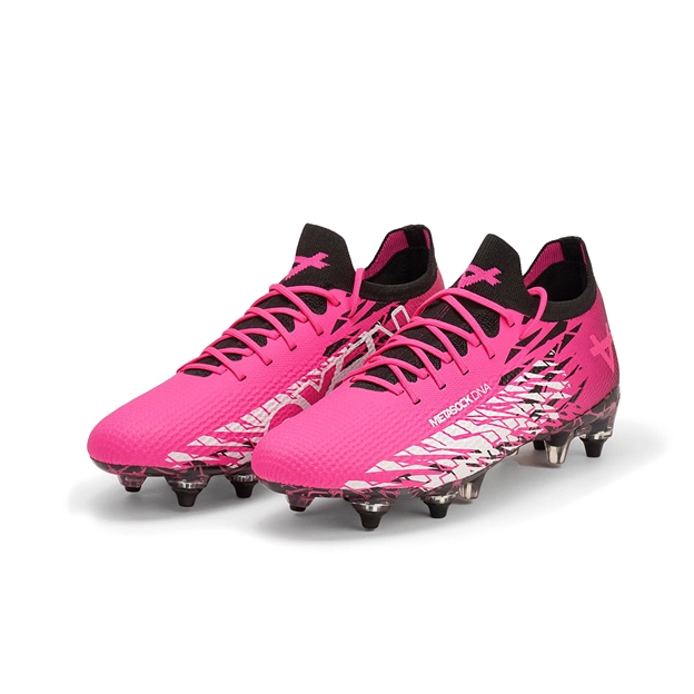 Oxen Adults Metasock AG Pink/Black - Pair