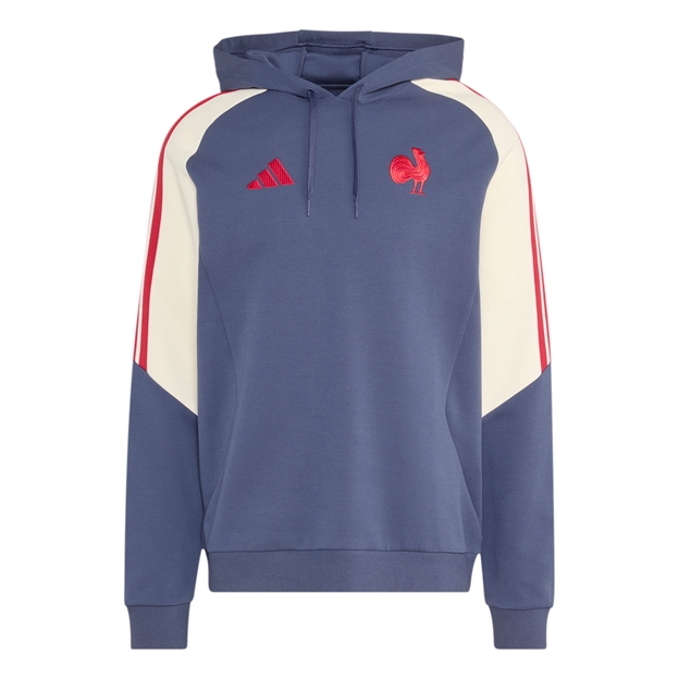 France Mens Hoodie 26/27 Shadow Navy - Front View