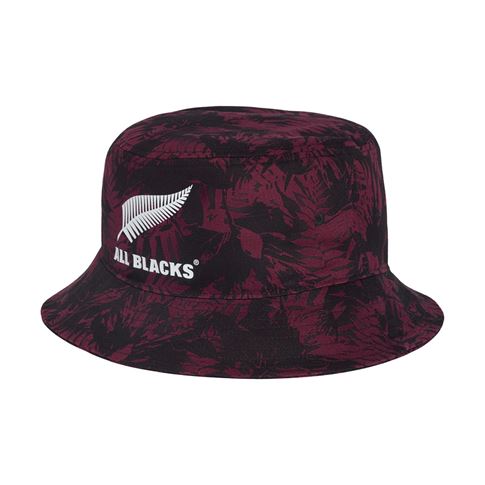 All Blacks Adults 'Greatest Rivalry' Bucket Hat 26/27 All Black - Front View