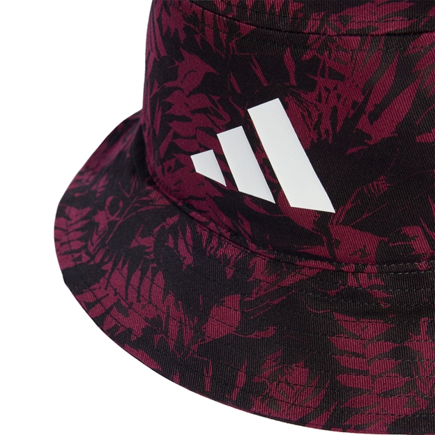 All Blacks Adults 'Greatest Rivalry' Bucket Hat 26/27 All Black - Back Badge Close-up
