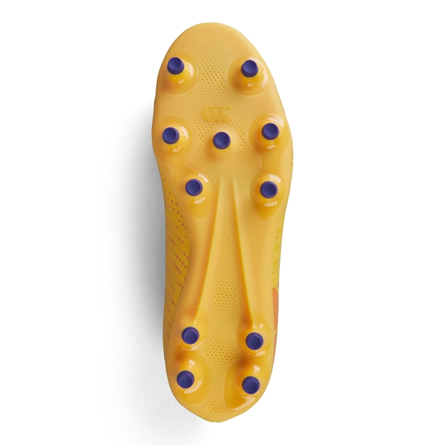 Canterbury Adults Speed Infinite Team Firm Ground Rugby Boots - Yellow