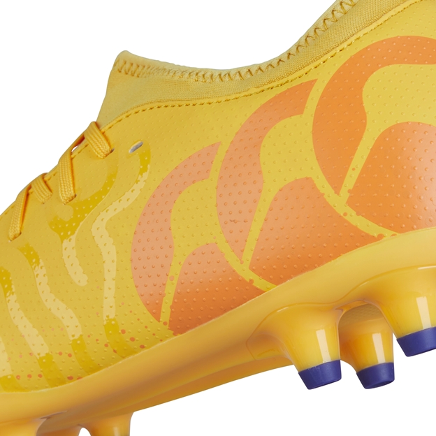 Canterbury Adults Speed Infinite Team Firm Ground Rugby Boots - Yellow