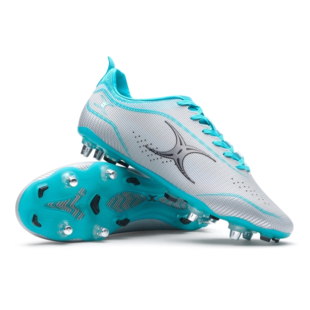 Gilbert Adults Cage Pro Pace SG Boots Grey - Pair