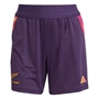 Black Ferns Womens Gym Shorts Purple 25/26 - Front 