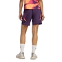 Black Ferns Womens Gym Shorts Purple 25/26 - Model Back 