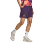Black Ferns Womens Gym Shorts Purple 25/26 - Model Walking 