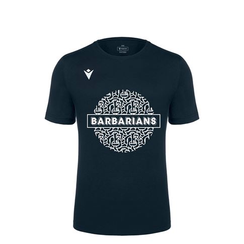 Barbarians Kids Cotton T-Shirt 25/26 Black - Front