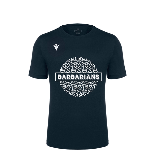 Barbarians Kids Cotton T-Shirt 25/26 Black - Front